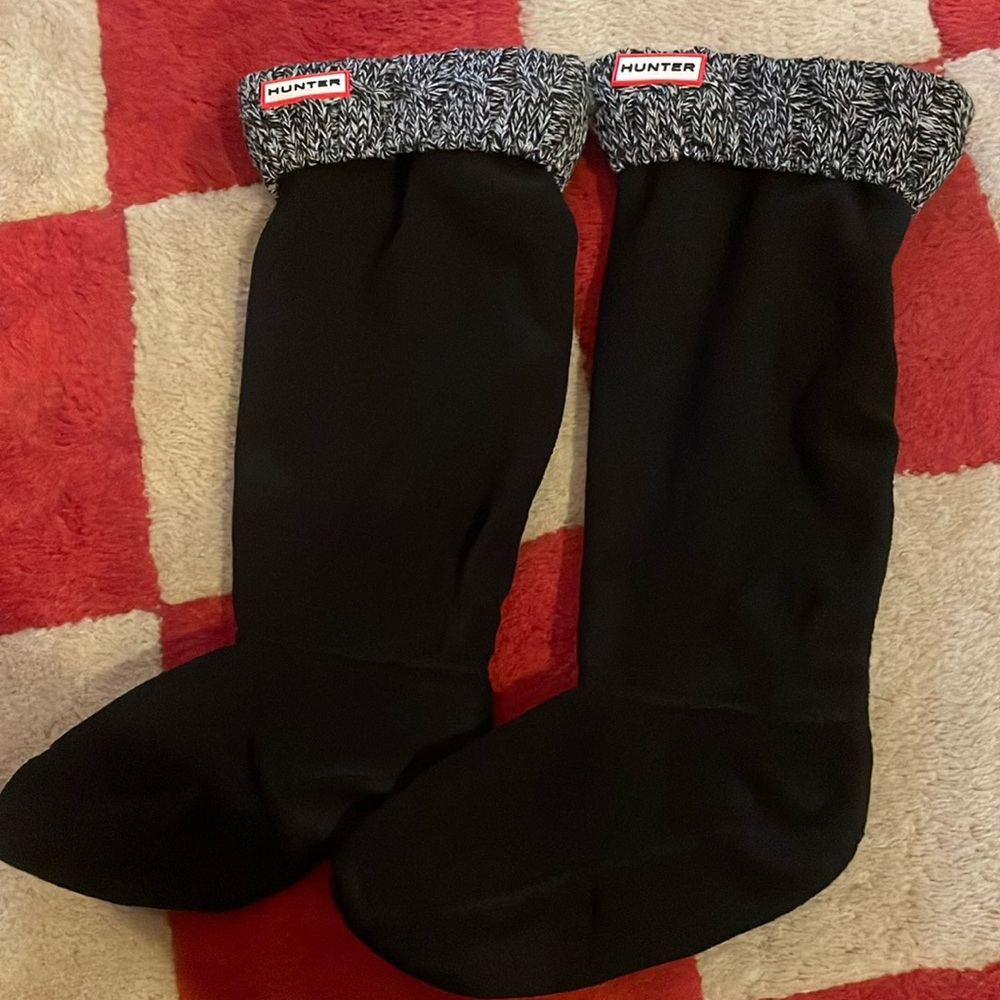 Hunter boots socks size M